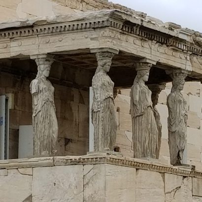 The Erechtheion Caryatids-(The Porch of the Maidens)-Athens, Greece